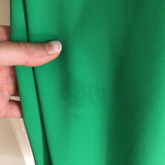 BCBG MAXAZRIA One Shoulder Green Dress Size 06 - Picture 10 of 14